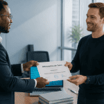 attestation suivi de formation remise à un stagiaire