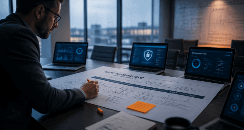 Audit informatique entreprise consultant IT feuille de route