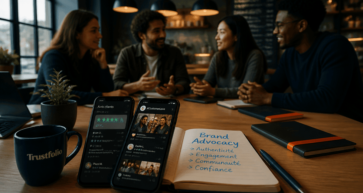 brand advocacy groupe café smartphones avis