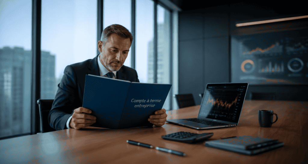 compte à terme pour entreprise en réunion