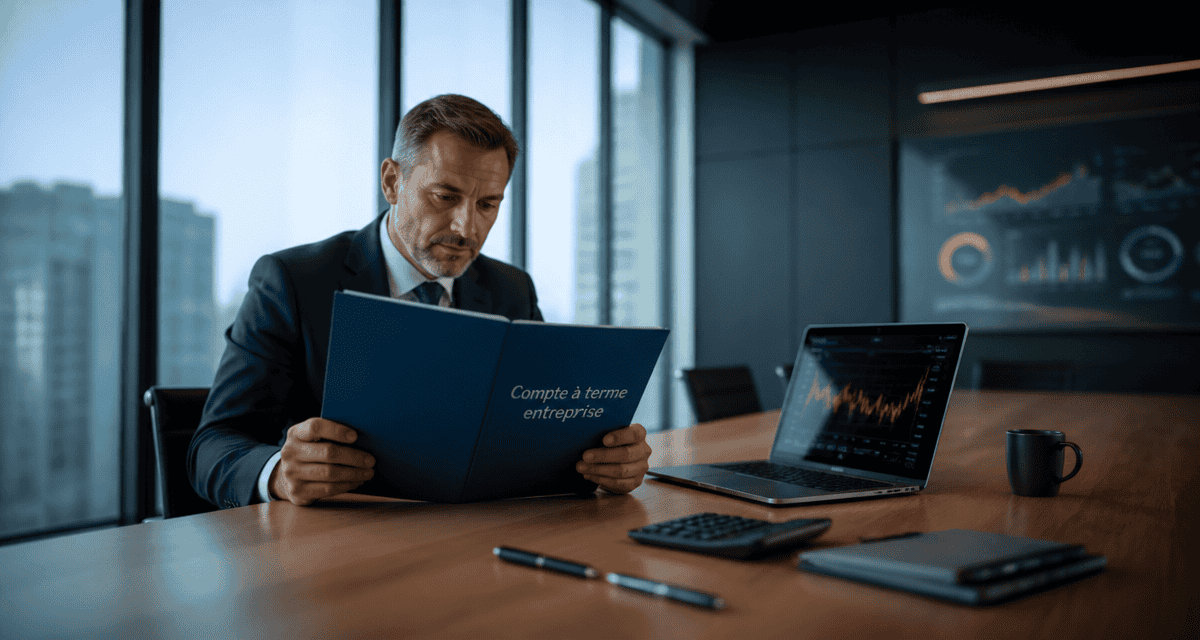 compte à terme pour entreprise en réunion