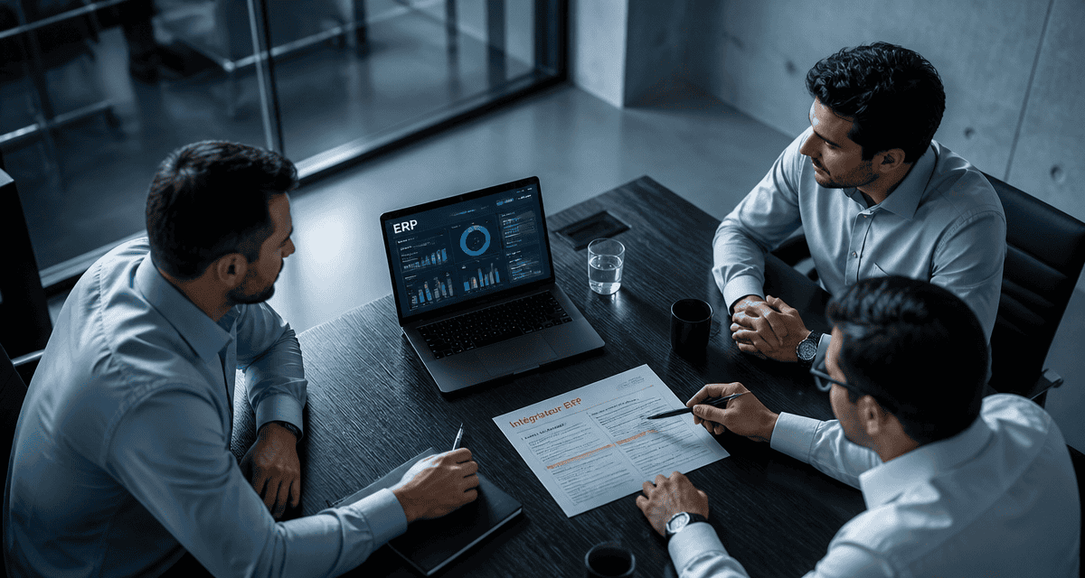 Experts autour d’un cahier integrateur erp