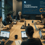 formation linkedin entreprise équipe réunion