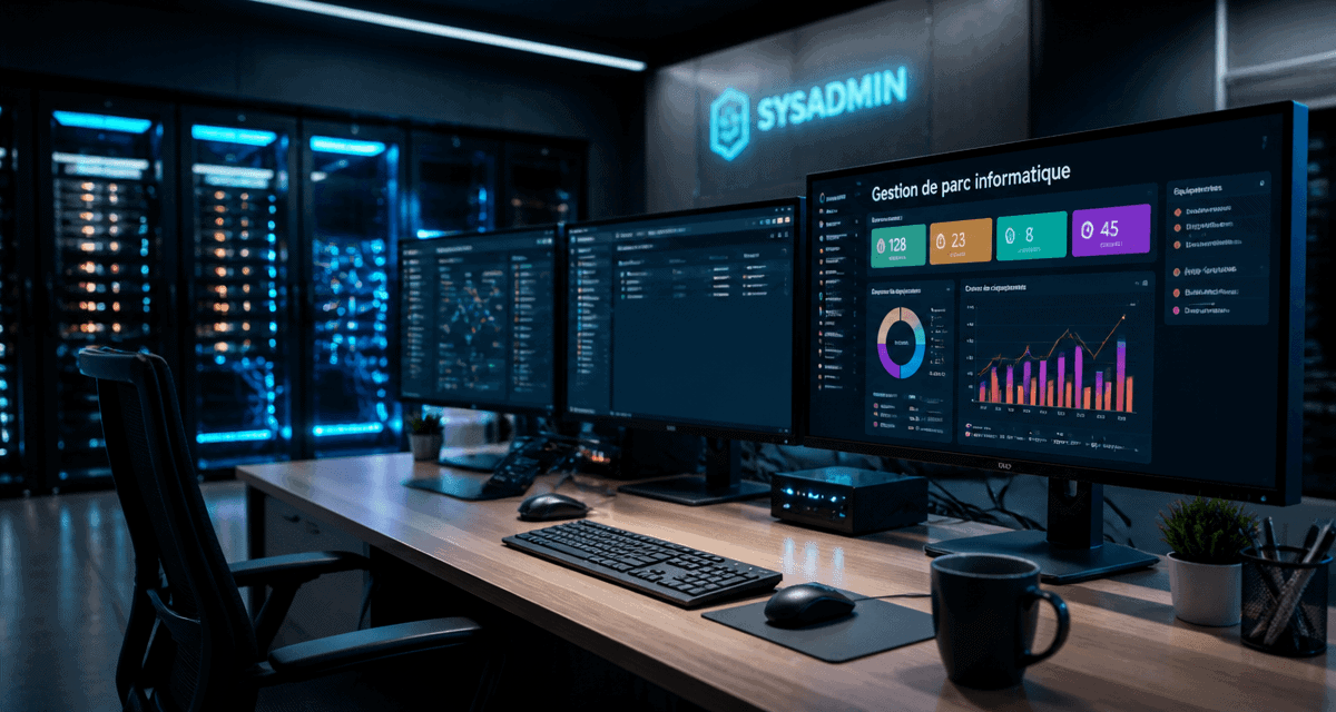 Gestion de parc informatique avec tableau de bord et serveurs