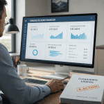 logiciel comptabilité libérale sur écran professionnel