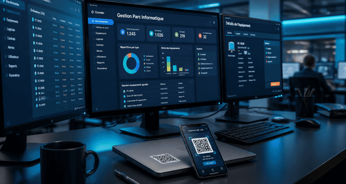 logiciel gestion parc informatique gratuit bureau administrateur