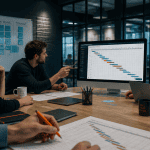 logiciel retroplanning diagramme Gantt équipe projet
