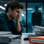 manipulateur au travail observant un collègue