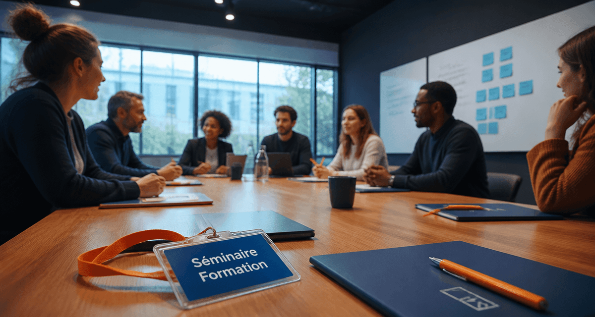séminaire de formation collaborateurs en salle