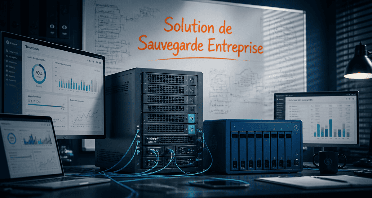 solution de sauvegarde entreprise avec serveur et NAS