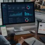 communication omnicanale sur bureau digital