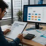 Comptable analysant compte comptable formation