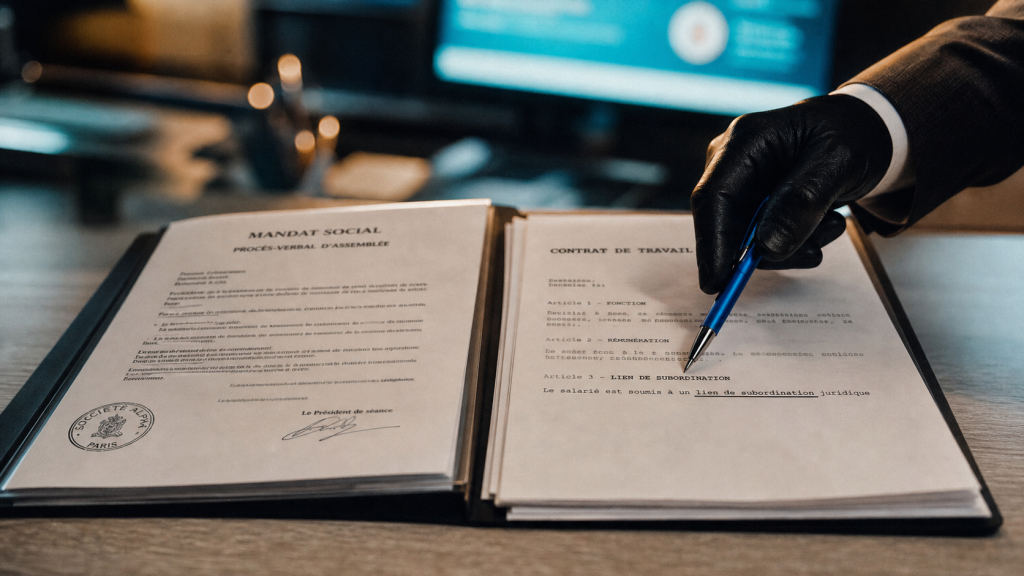 Contrat de travail et mandat social : cumul des fonctions et risques