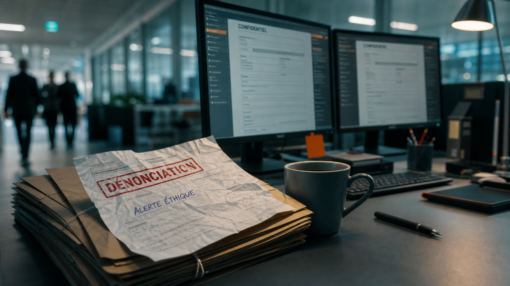 Délation au travail : dossiers et alerte éthique, dénonciation légitime vs malveillance