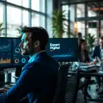 expert digital analysant des dashboards