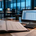 grille salaire expert comptable 2025 sur bureau cabinet