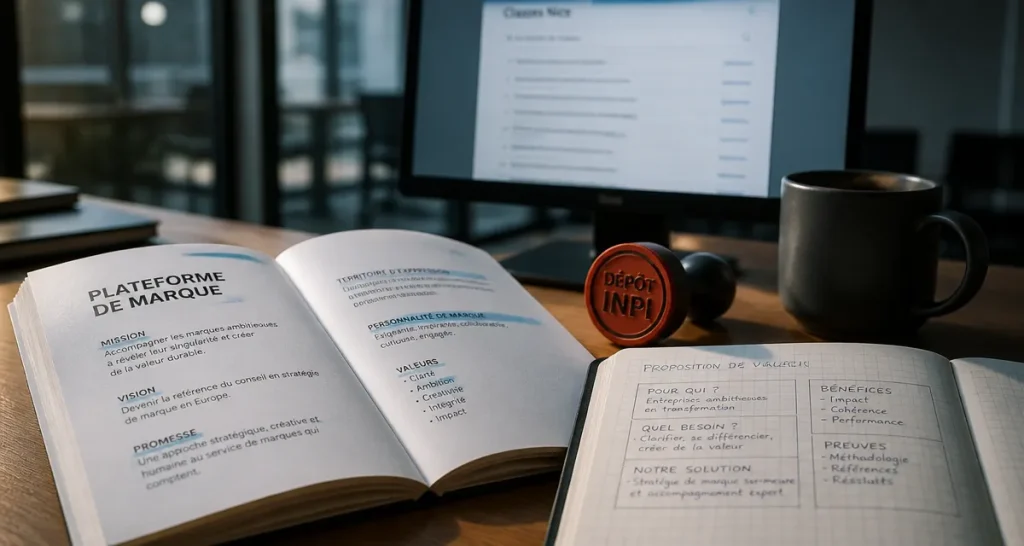 Lancer sa marque : dépôt INPI sur plateforme d’identité, dépôt de marque et classes Nice