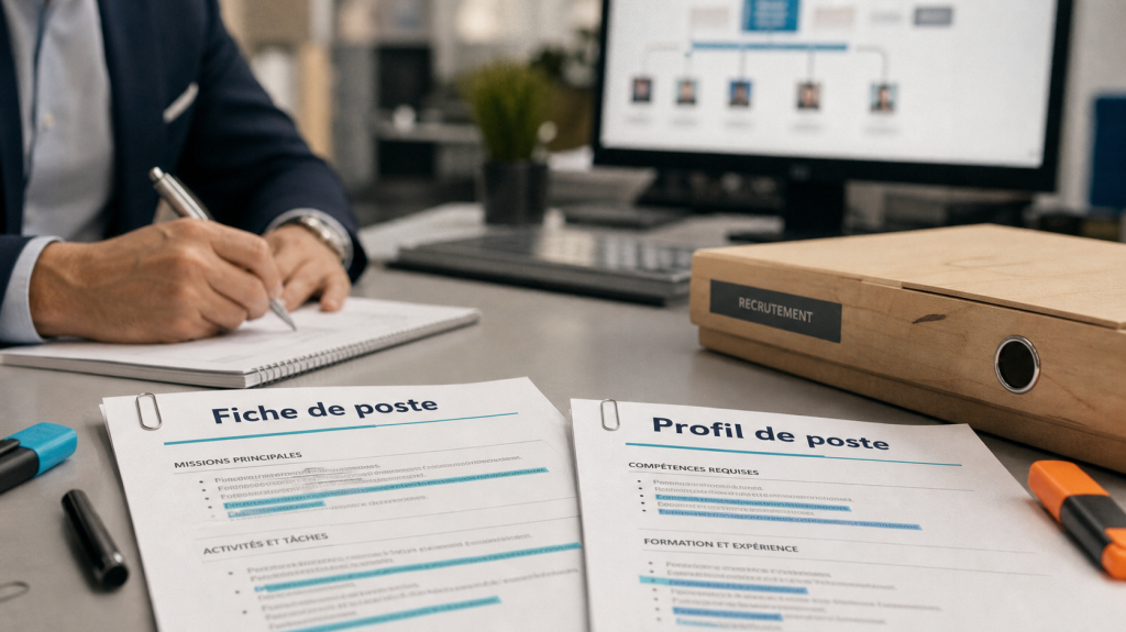 Profil de poste et fiche de poste pour le recrutement
