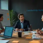 qualités du manager en réunion d'équipe