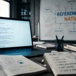 referencement naturel seo ordinateur et schémas
