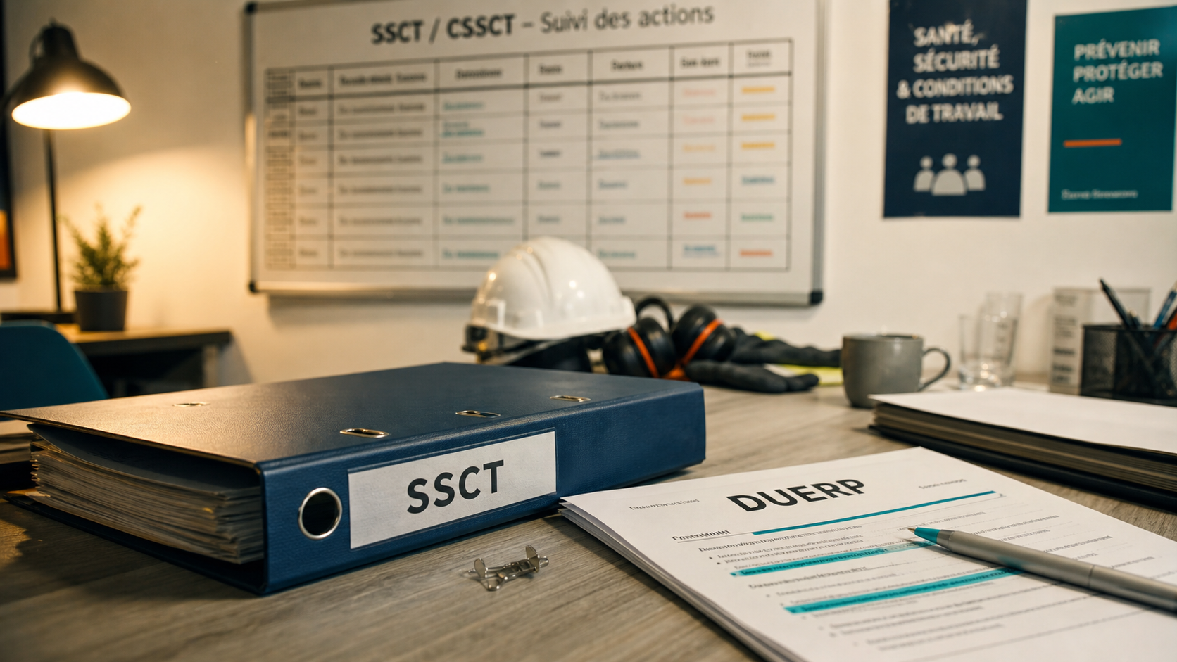 SSCT définition : DUERP et CSE en entreprise