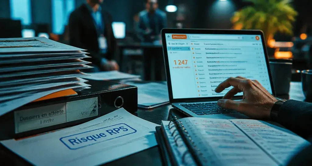 Surcharge au travail : dossiers et emails, protéger la santé