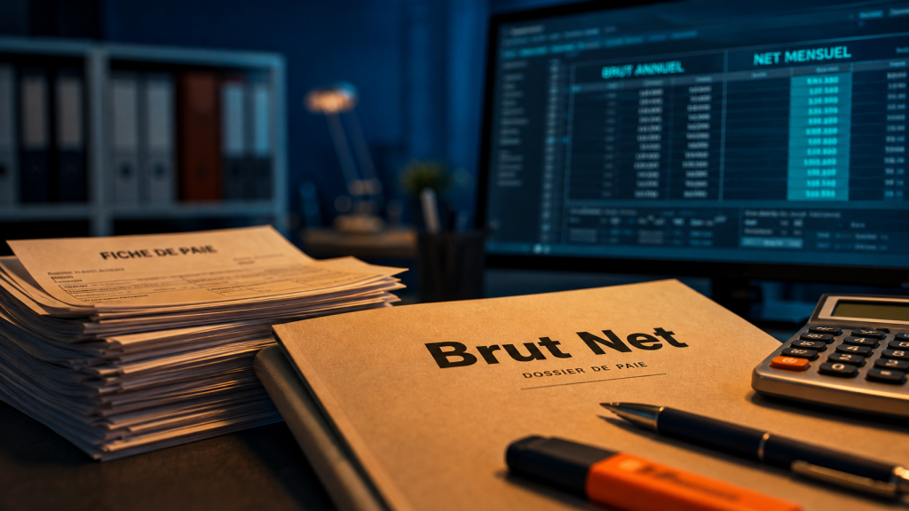 comptable salaire débutant : brut net, fiches de paie et calculatrice