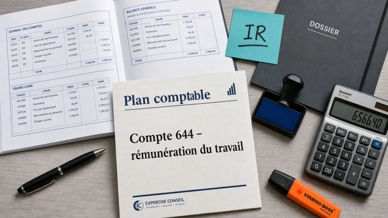 Compte 644 : rémunération de l’exploitant ou salaire salarié