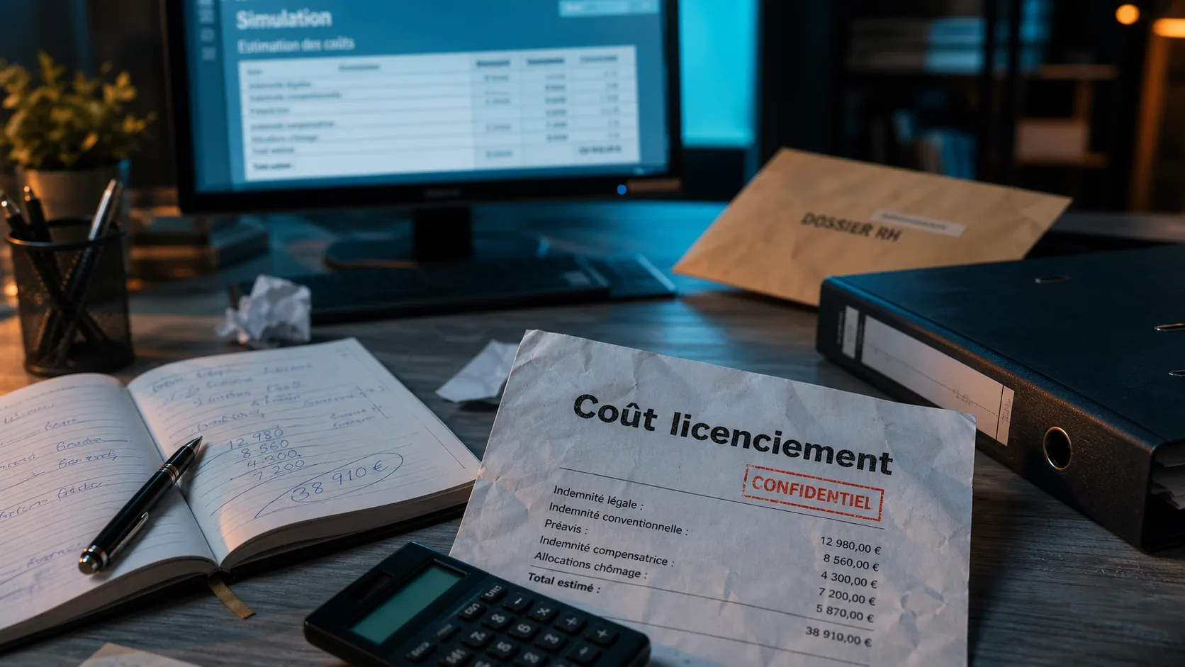Coût d un licenciement économique : indemnités et préavis de licenciement