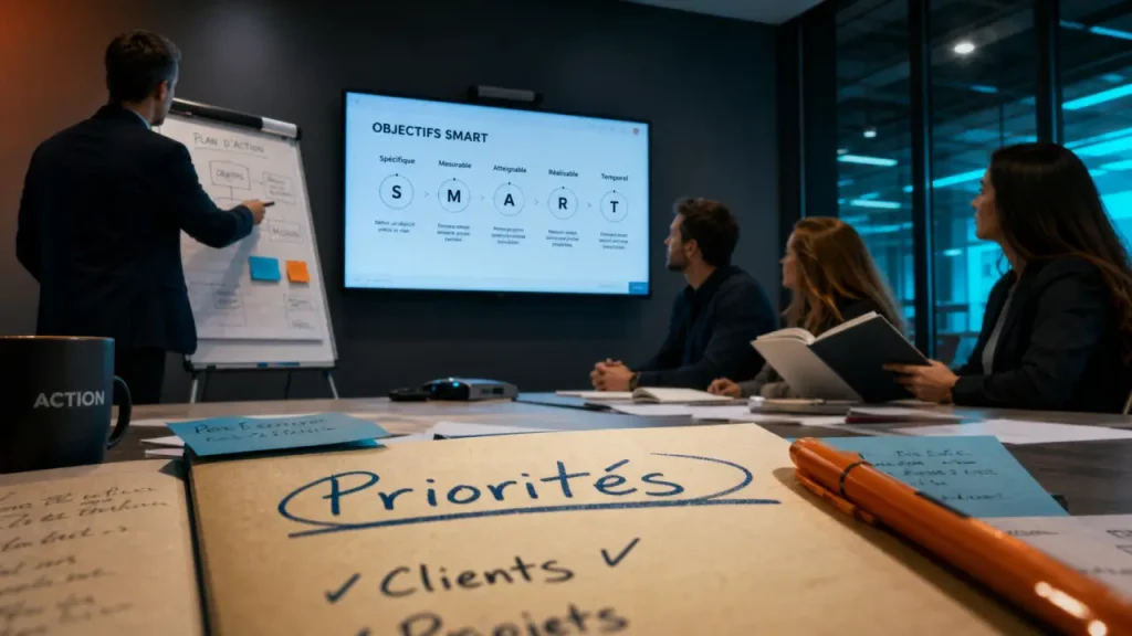 Être un bon manager : écoute et objectifs SMART au travail