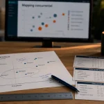 Positionnement concurrentiel : mapping, benchmarking et scoring sur carte perceptuelle