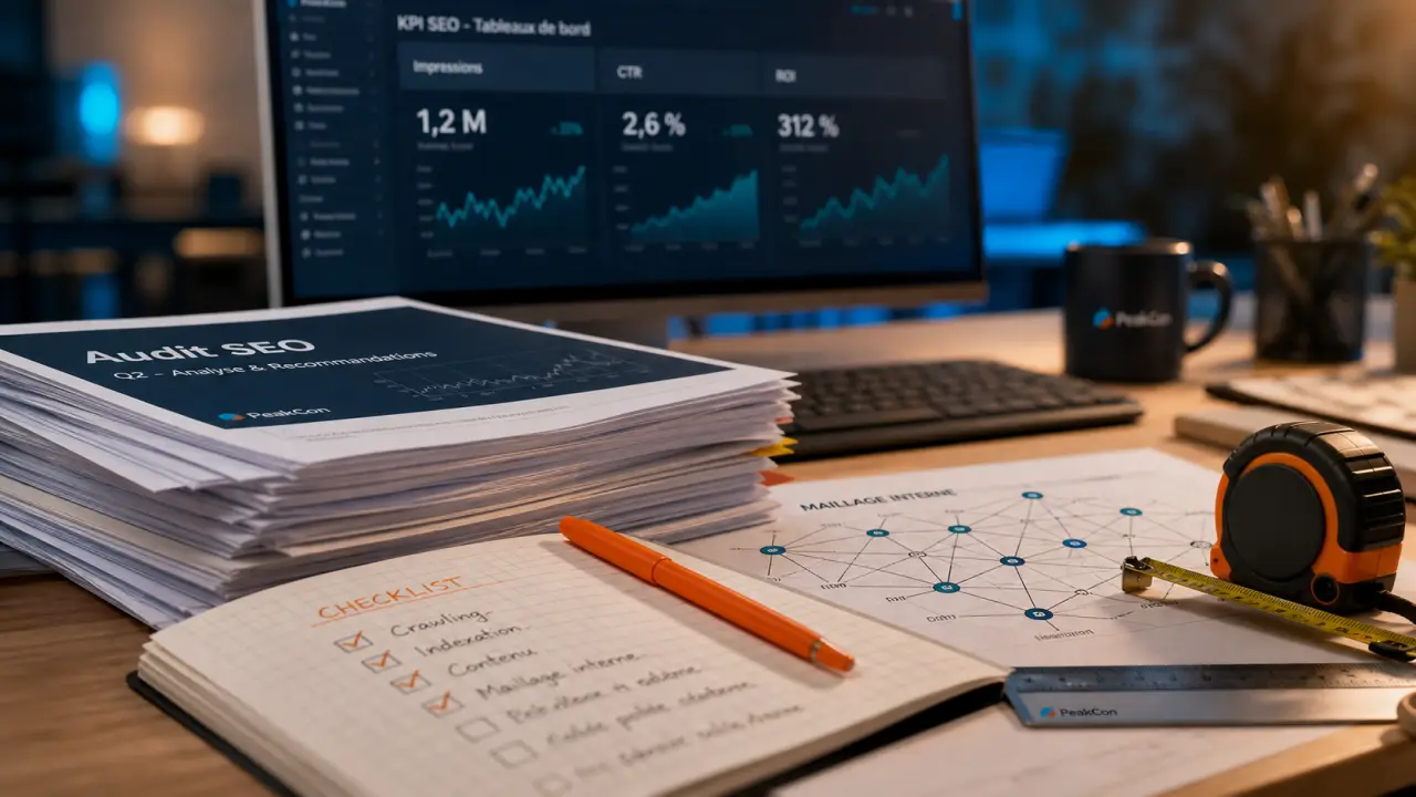 Stratégie de contenu SEO : objectifs SMART et ROI, KPI SEO CTR impressions