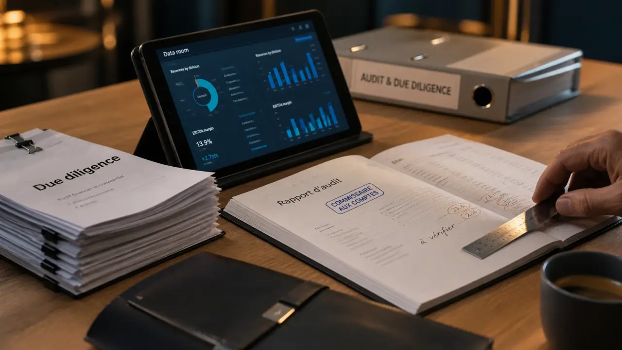 Audit d’acquisition commissaire aux comptes et due diligence : documents d’audit