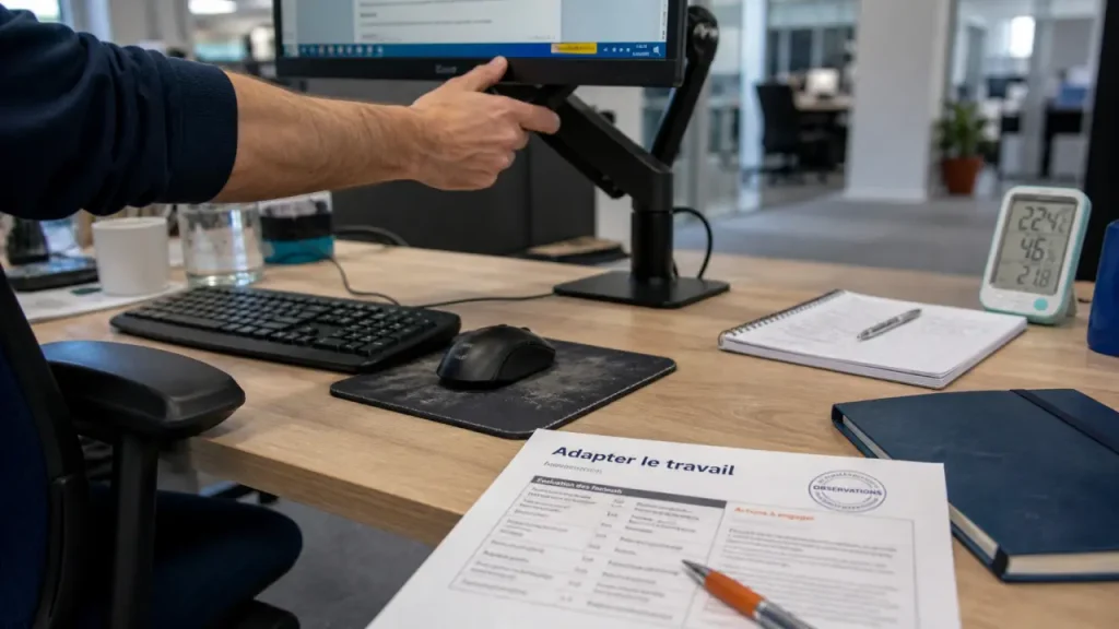 Ergonomie au travail : adapter le poste pour concilier santé et performance