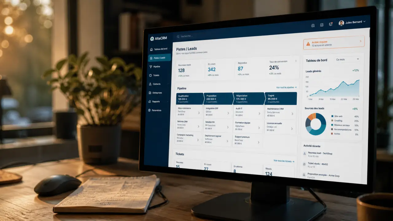 HubSpot c est quoi : CRM unique marketing ventes support client