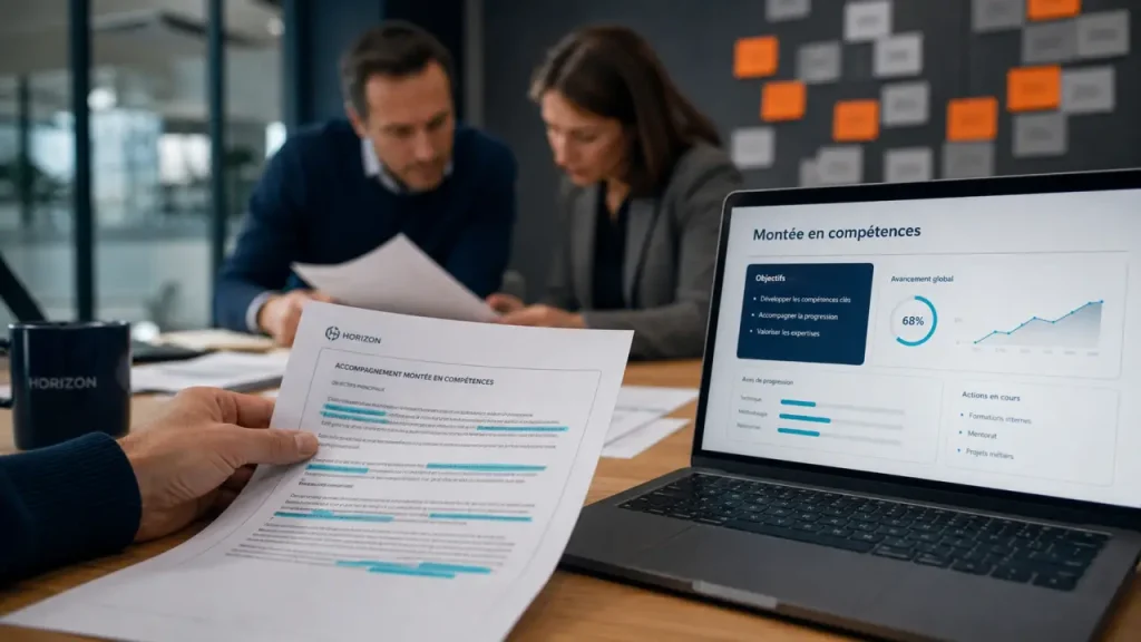 Monter en compétence au travail : définition, bénéfices et leviers RH