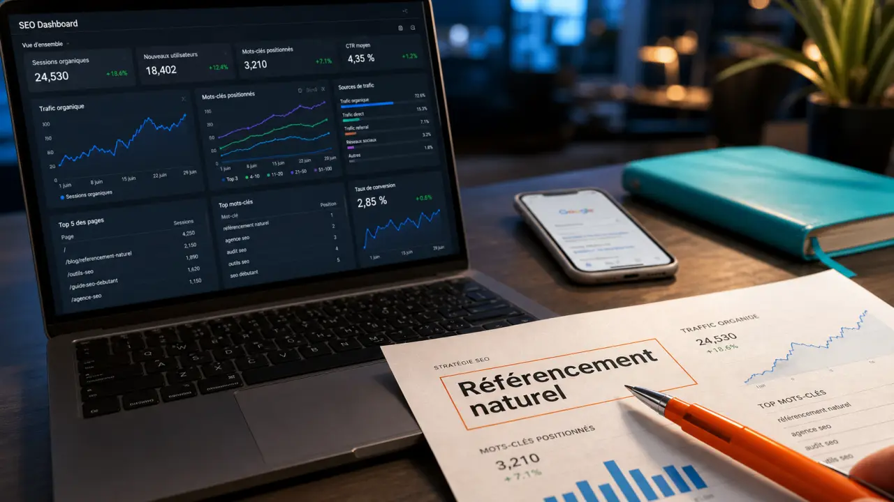 SEO c est quoi : piliers, clics Google et erreurs