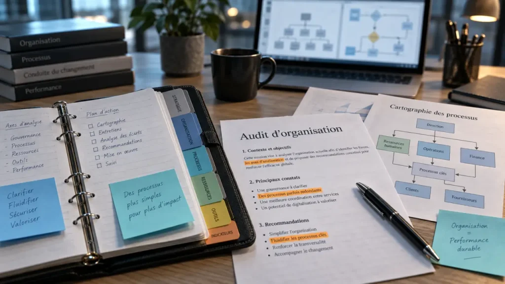 L’audit d’organisation révèle les blocages qui ralentissent l’entreprise