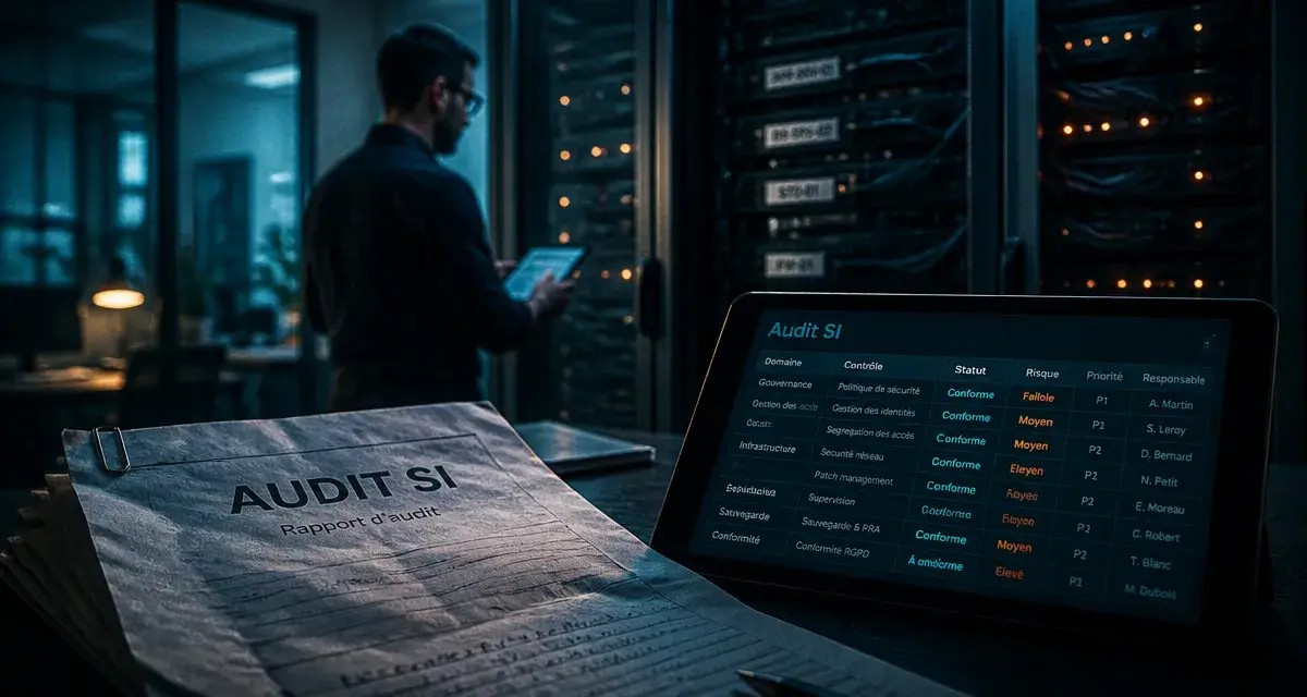 Conseil informatique PME : audit SI pour sécuriser les données