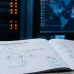 Hébergement infogérance : table, dossier technique, rack serveur et schéma