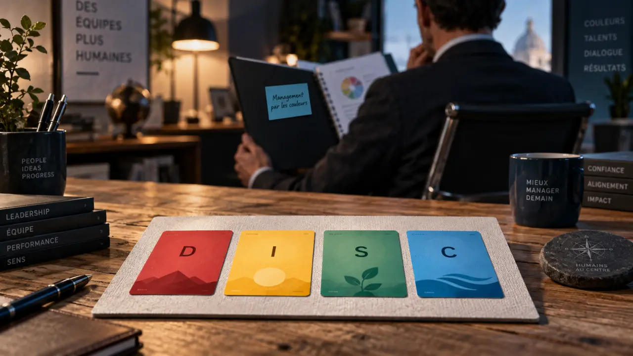 Management par les couleurs : DISC et communication adaptée