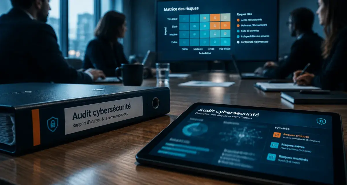 Audit cybersécurité Yvelines en réunion : diagnostic et rapport