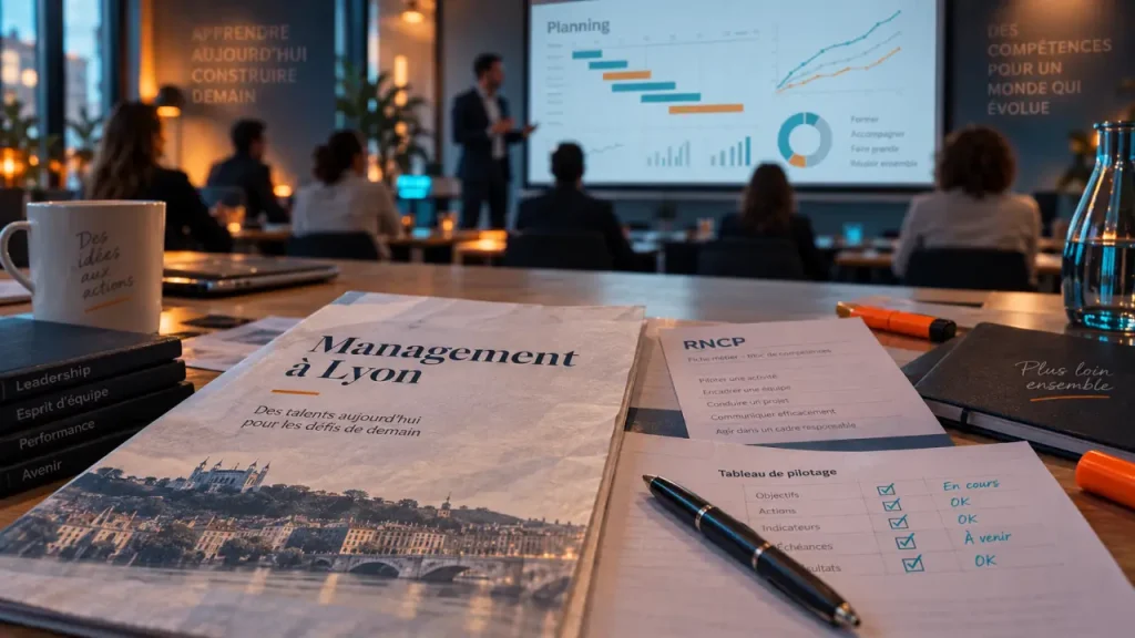 Formation en management à Lyon : transformez votre expérience en véritable tremplin professionnel