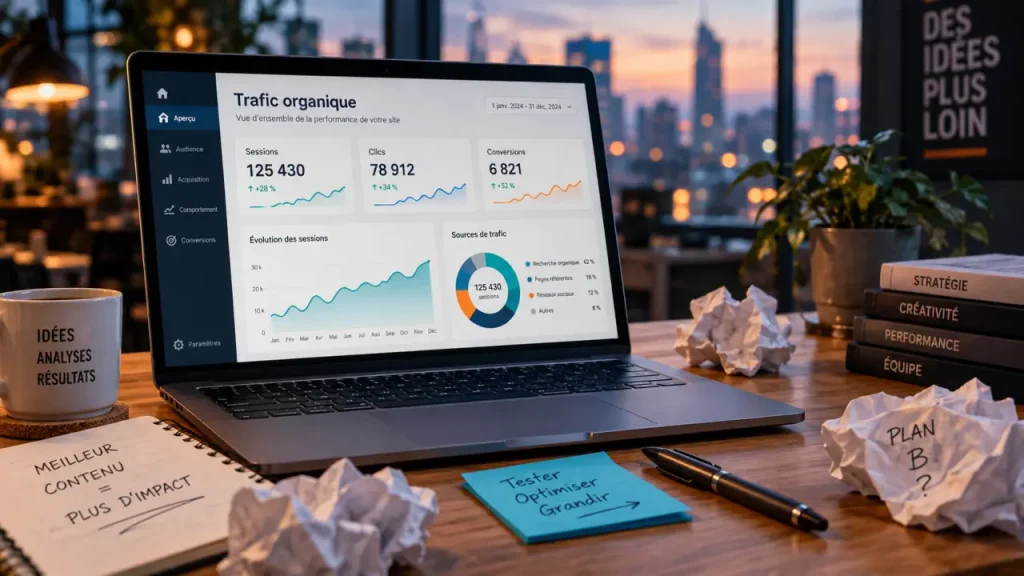 Le trafic organique se mesure surtout à sa capacité à convertir